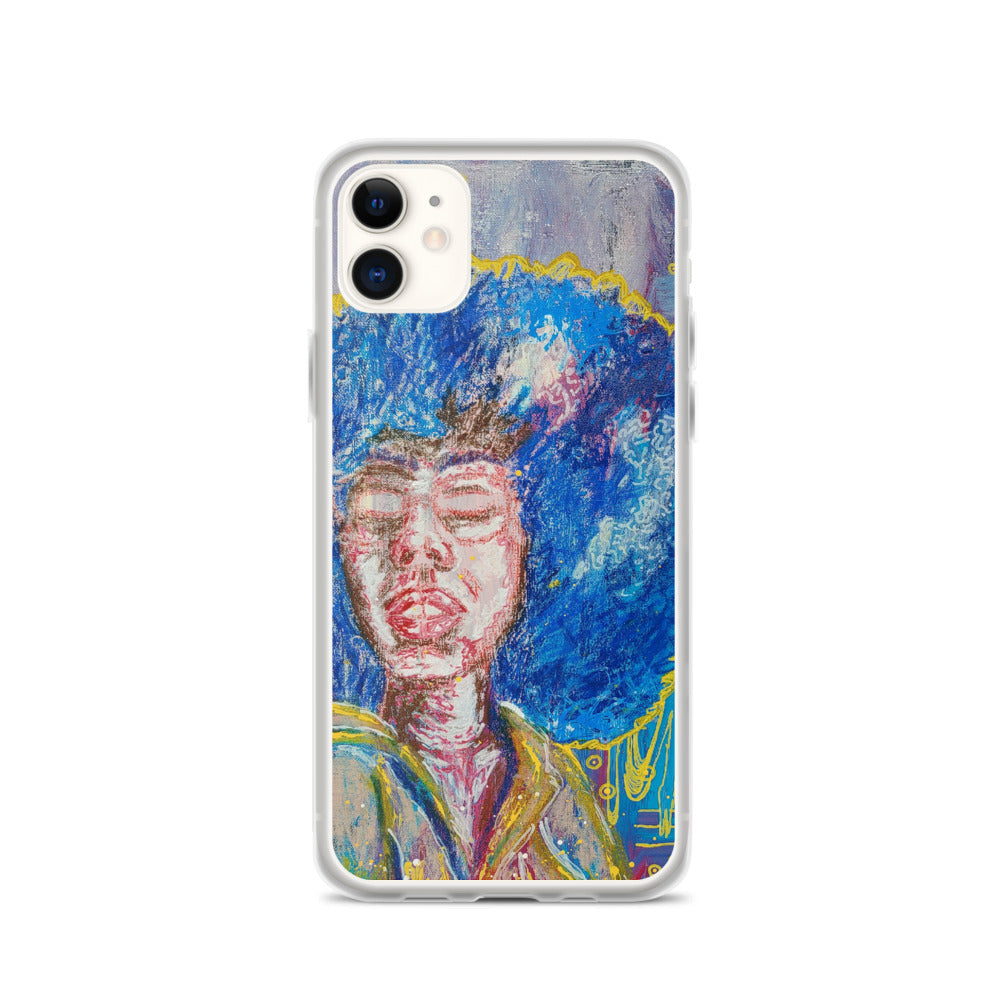 "Angelic Asteroid" iPhone Case