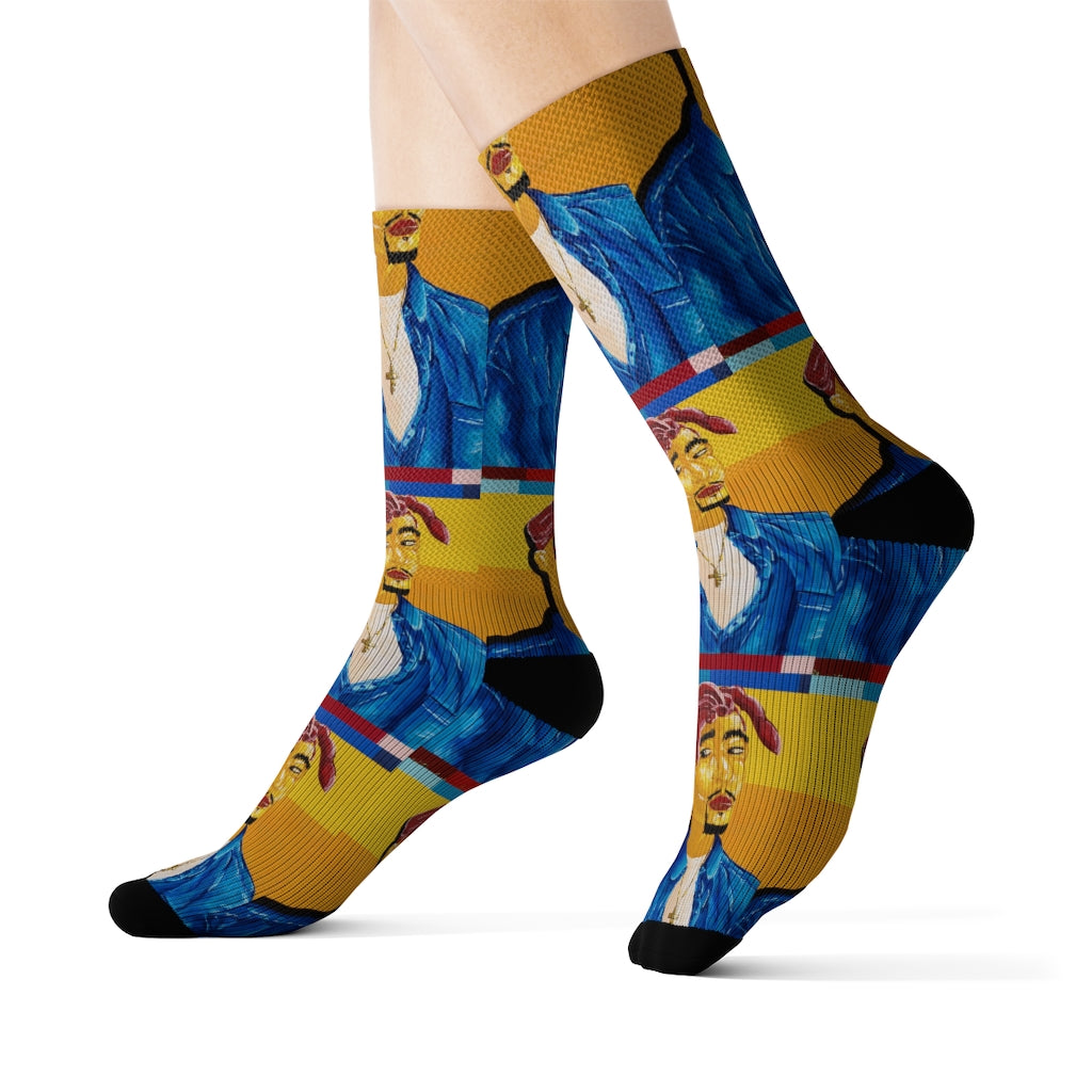 "Suni Shakur" socks