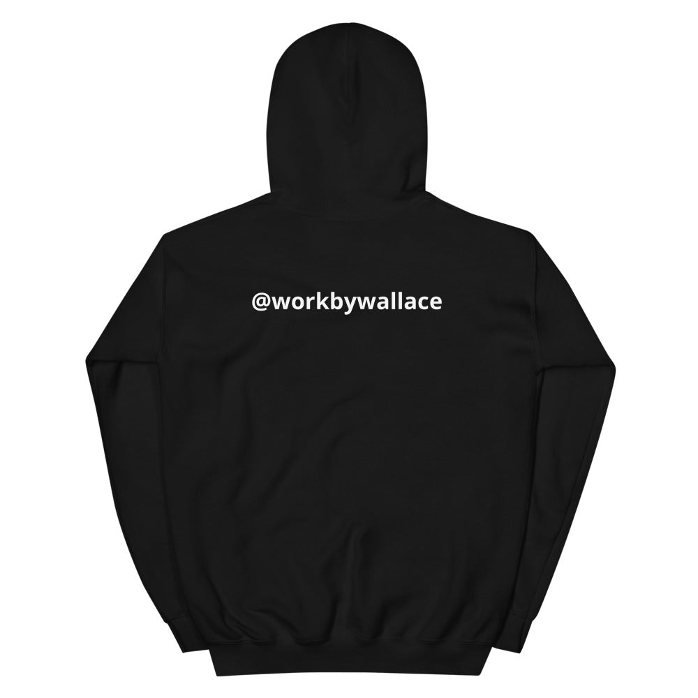 wht "Introvert" hoodie