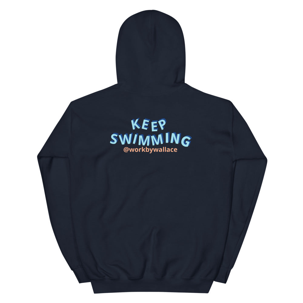"KEEP SWIMMING" hoodie