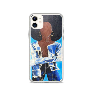 "Divine Denim" iPhone Case