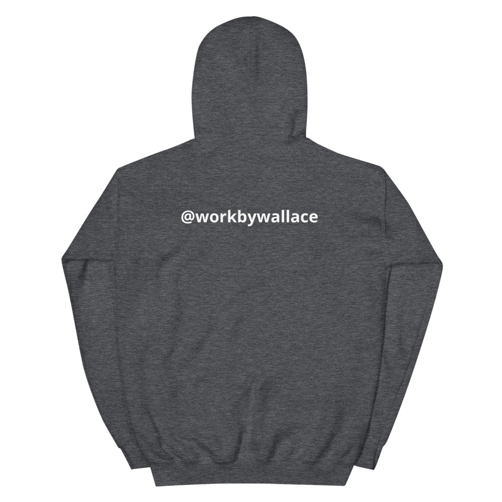 wht "Introvert" hoodie